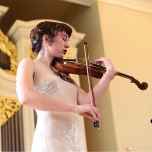 Halston Heritage Sequin Gown